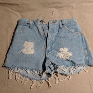 NWOT Wrangler Denim Cutoff Shorts